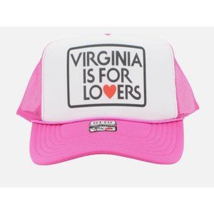 Virginia Is For Lovers Trucker Hat Vintage Mesh Hat Adjustable Cap